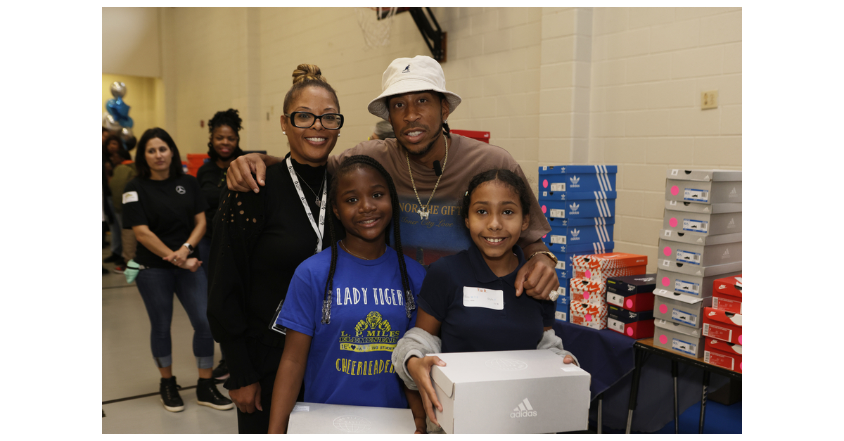 Mercedes-Benz USA Teamed Up with Ludacris to Donate Shoes to Children as Part of Season to Shine Holiday Giving Program
