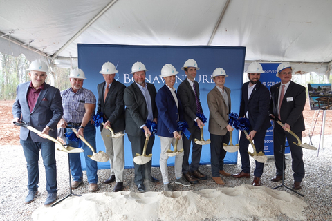 Bonaventure CEO Dwight Dunton and colleagues as well as Doster Construction executives host groundbreaking for Attain at Bradford Creek in Huntsville, Alabama on December 7, 2022 (Photo: Business Wire)