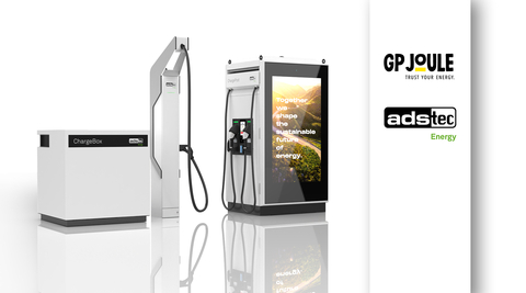 ADS-TEC Energy, a leading manufacturer of battery storage-based ultra-fast charging solutions, today announced a strategic partnership with sustainable mobility solutions company GP JOULE CONNECT, a leading systems provider for new mobility. As part of the collaboration, GP JOULE CONNECT will be deploying 30 ADS-TEC Energy ChargePost and 10 ChargeBox systems in 2023. Both companies aim to actively drive the expansion of charging infrastructure as well as the transformation of energy systems and jointly plan to build numerous battery storage-based, ultra-fast charging stations in Germany and elsewhere in Europe. (Photo: Business Wire)
