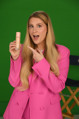 e.l.f. Cosmetics and Meghan Trainor break the news that an e.l.f.ing glow storm is approaching with the return of Halo Glow Liquid Filter on elfcosmetics.com (Photo: Business Wire)