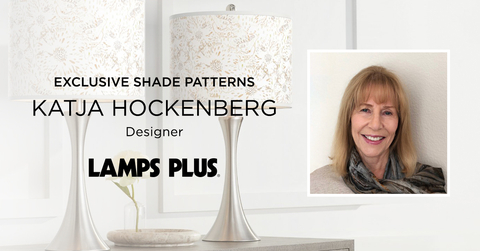 original New, Exclusive Art Shades from Lamps Plus by Pattern Designer Katja Hockenberg. (Photo: Business Wire)