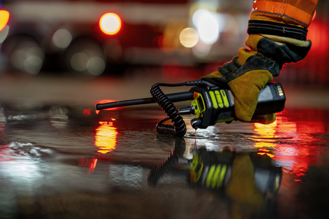 The APX NEXT XN smart radio and XVN500 remote speaker microphone are certified for NFPA 1802 compliance, bringing highly ruggedized design and advanced data capabilities to hazard zones. Credit: Motorola Solutions