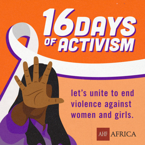 AHF: 16 Days of Activism (Graphic: Business Wire)