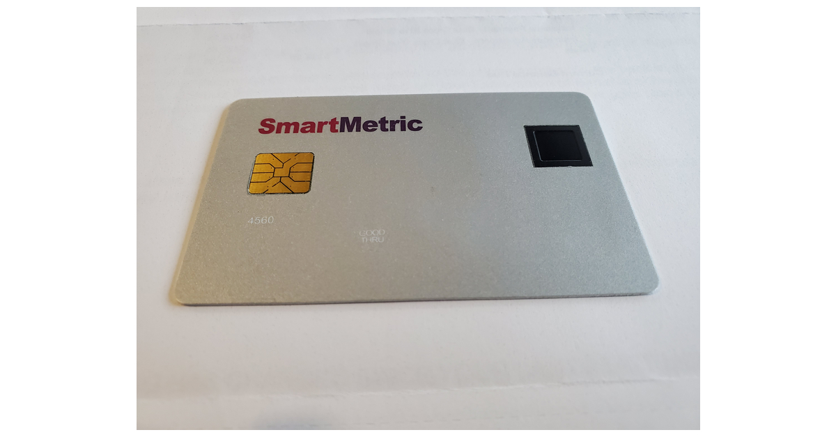 Smartmetric Biometric Card Leads The World In Having A Biometric Credit Card That Works With All