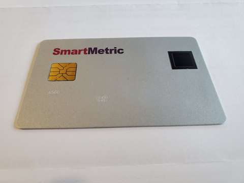 SmartMetric biometric card (Photo: Business Wire)