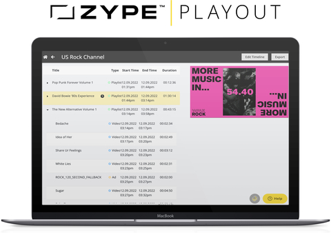 Leading video API and infrastructure platform, Zype, has successfully helped WMX (Warner Music Experience) launch multiple free ad-supported streaming TV (FAST) channels, exclusively on The Roku Channel, using its cloud-based products, Zype Streaming Platform and Zype Playout. (Graphic: Business Wire)