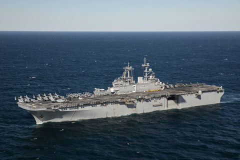 BAE Systems will perform maintenance and modernization on the U.S. Navy’s amphibious assault ship USS Kearsarge starting in April 2023. (Credit: BAE Systems)