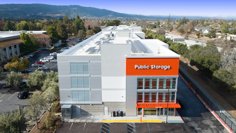 State-of-the-Art Public Storage Facility in Cupertino, CA. (Photo: Business Wire)