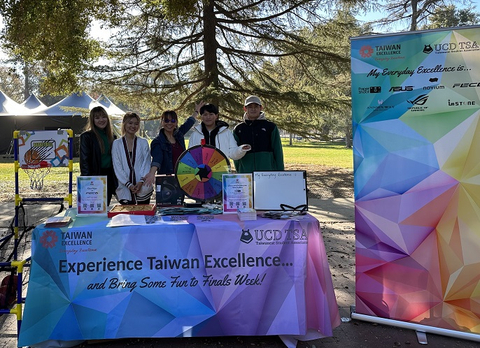 Taiwan Excellence partnered with Taiwanese Student Association (TSA) UC Davis chapter to host "Experience Taiwan Excellence" - a pop-up event to bring some fun to finals week for students and to help visitors experience, interact, and win award-winning Taiwanese products. (Photo: Business Wire)