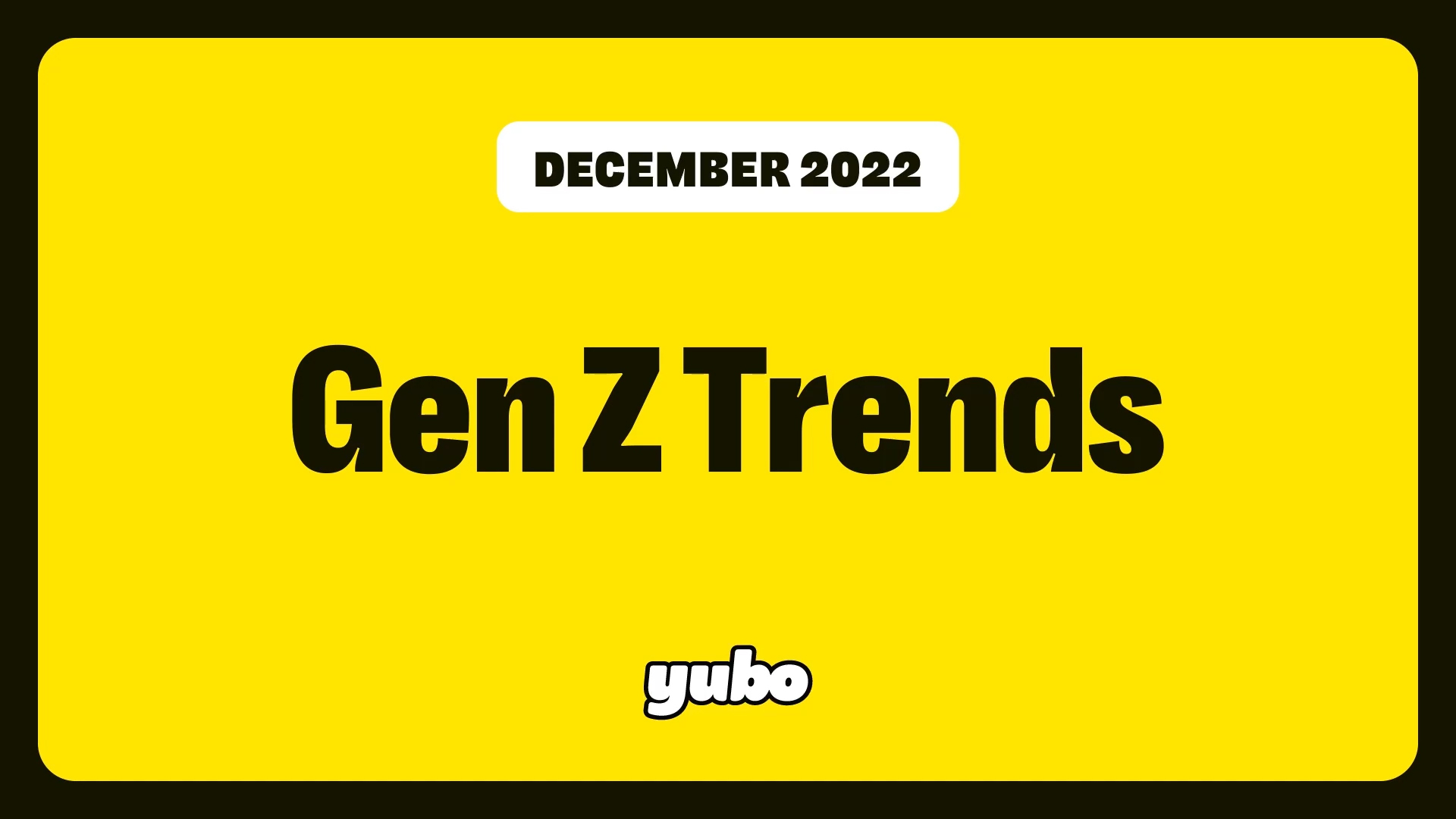 Key findings from Yubo's latest international Gen Z poll