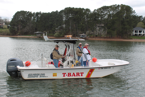 Yamaha becomes an official outboard sponsor of T-BART as the response team forms a new relationship with Yamaha Rightwaters™. Yamaha Rightwaters supports T-BART’s mission to assist stranded boaters from open water to a safe harbor, such as a dock or launch ramp. (Photo: Business Wire)