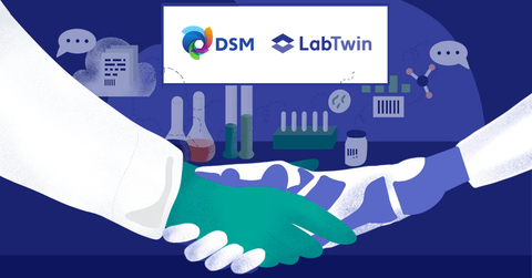 DSM partners with LabTwin to empower scientists with the latest voice and AI solutions. (Graphic: Business Wire)