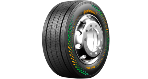 At CES 2023, Continental will showcase its innovative Conti Urban tire, a solution for today’s commercial fleet demands for buses, last mile delivery and trucks operating in the urban environment. (Photo: Business Wire)