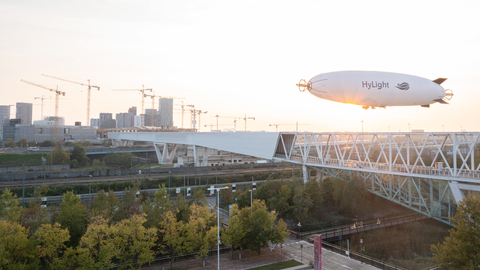 HyLight’s compact airship is powered by H3 Dynamics hydrogen air-mobility power systems