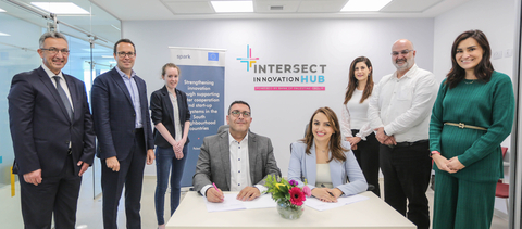 Intersect Innovation Hub and SPARK Palestine launch program to support Palestinian entrepreneurs with funding from the European Union (Photo: Business Wire)