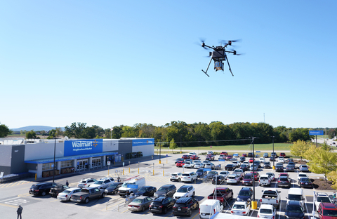 Walmart’s Drone Delivery Takes Flight in Florida with DroneUp (Photo: Business Wire)