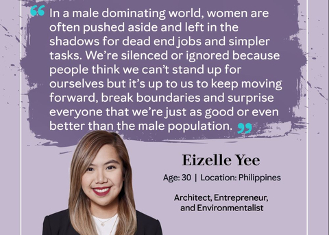 thumbnail 2022 Young Women in STEAM Grant recipient Eizelle Yee of the Philippines (Photo: Mary Kay Inc.)