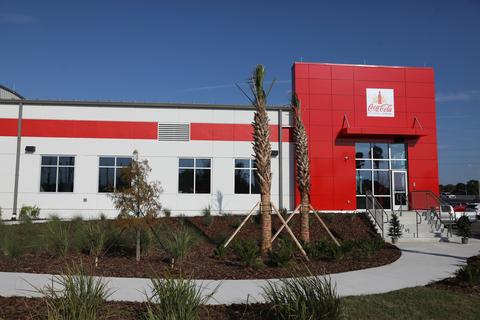 Coca-Cola Beverages Florida's $10.2 million Sales and Distribution Center is now open in St. Petersburg, FL. (Photo: Business Wire)