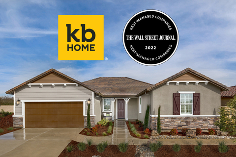 KB Home named to The Wall Street Journal’s 2022 Management Top 250 List (Photo: Business Wire)
