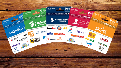 Top Gift Cards for Families