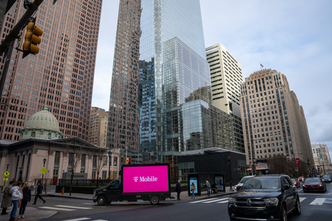 T-Mobile is driving circles around Comcast — literally, right this minute — with the Un-carrier’s revolutionary internet service (Photo: Business Wire)
