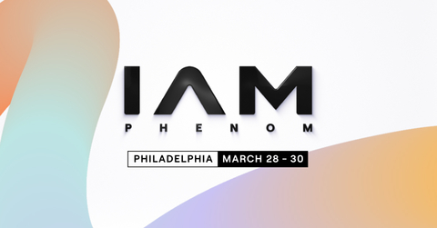 Registration is now open for Phenom's fourth annual IAMPHENOM conference on March 28-30 in Philadelphia. (Graphic: Business Wire)