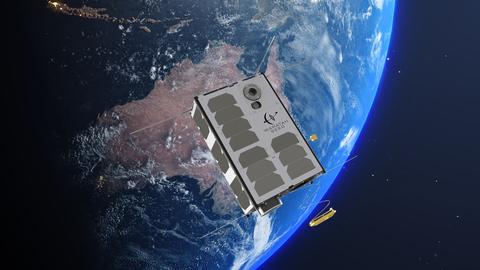 Illustration of Waratah Seed WS-1 CubeSat in space. Photo Credit: CUAVA