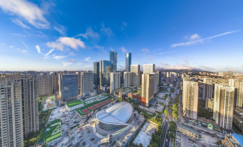 View of a district, Shibei District, Qingdao (Photo: Business Wire)