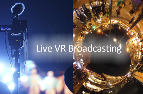 original Dokodemodoor Live VR Broadcasting (Graphic: Business Wire)