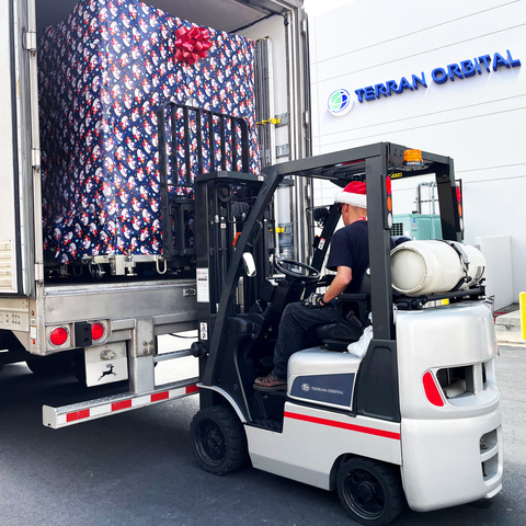 Just in time for the holidays - Terran Orbital delivers order for SDA's Tranche 0 Transport Layer to Lockheed Martin (Image Credit: Terran Orbital Corporation)