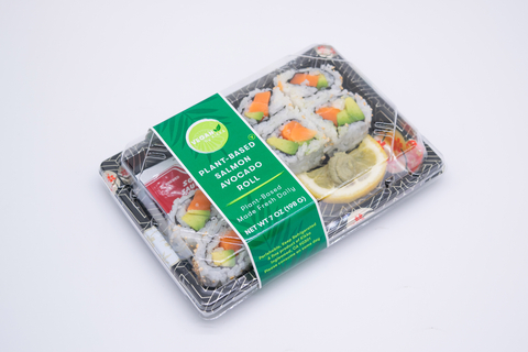 Plant-based Salmon Avocado Roll (Photo: Business Wire)