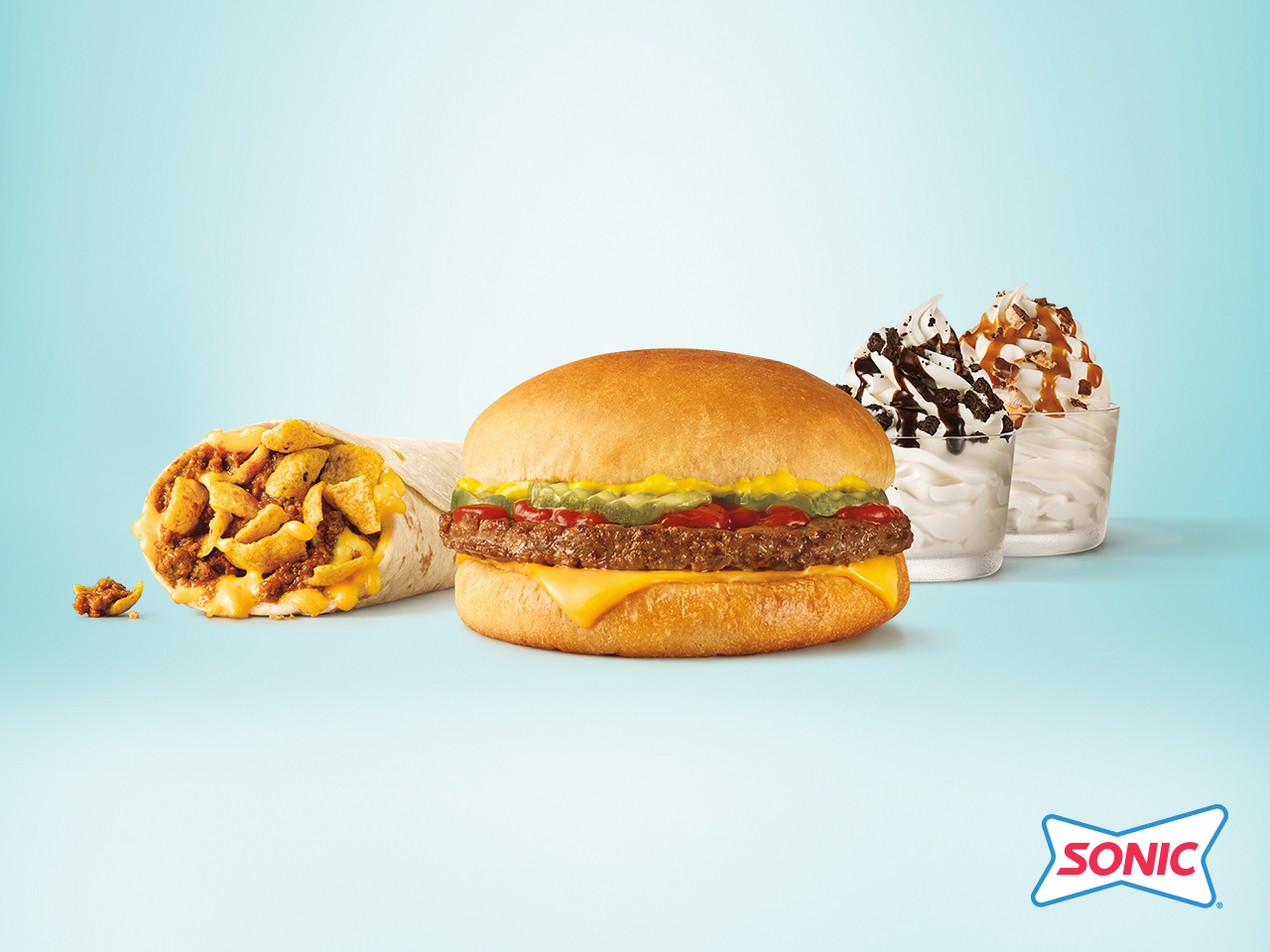 SONIC Nights(SM) is Back with All-New Ice Cream Cookie Sandwiches and  Half-Price Shakes after 8 p.m.