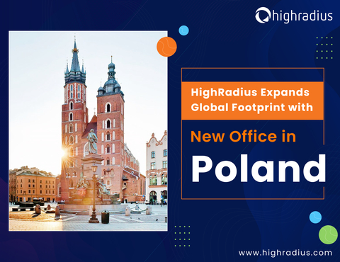 HighRadius breidt uit met nieuw kantoor in Krakau, Polen (Afbeelding: Business Wire)