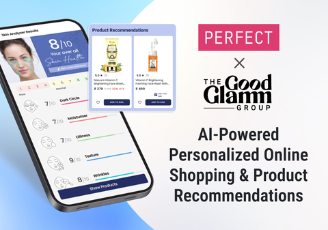 Perfect Corp. Partners with The Good Glamm Group (Graphic: Business Wire)