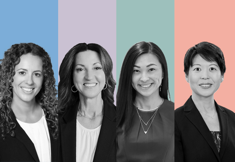 original From left to right: Allyn Aguirre, Maria Huntalas, Lan Nguyen, and Emily Yu. (Photo: Business Wire)