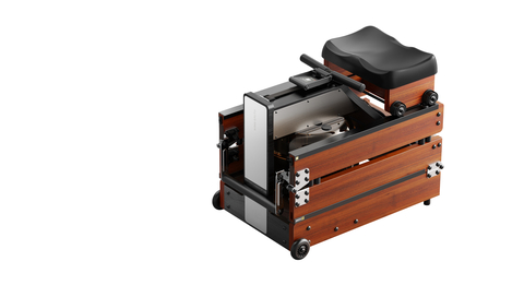 original King Smith WR1 - with its unique tri-fold ability, the King Smith WR1 is the industry’s most compact water rower. (Photo: Business Wire)