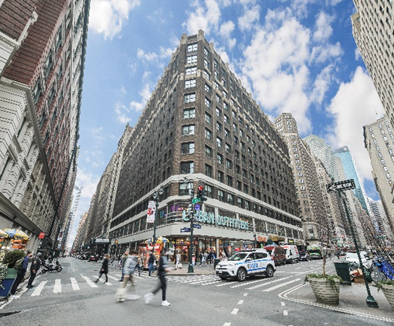 ESRT Welcomes Calzedonia to Retail Roster at 1333 Broadway (Photo: Business Wire)