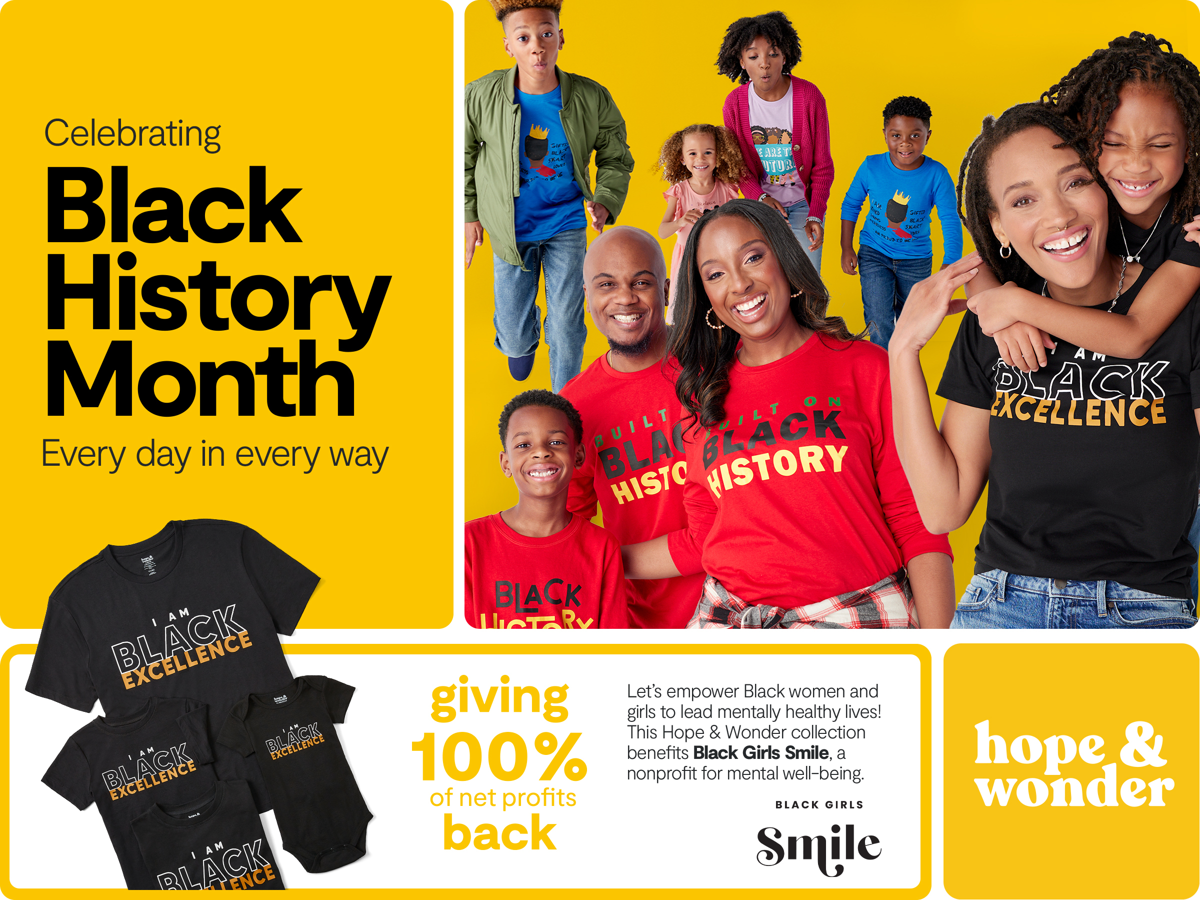 JCPenney's Hope & Wonder brand continues to build in 2023 with the relaunch  of its Black History Month collection