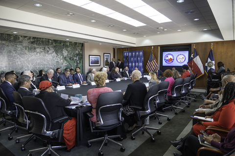 Harris County Court Commission and the Houston City Council met in a joint session on Monday at Port Houston. The governing bodies unanimously reappointed Houston businessman Ric Campo to continue to serve as Chairman of the Port Commission of the Port of Houston Authority. (Photo: Business Wire)