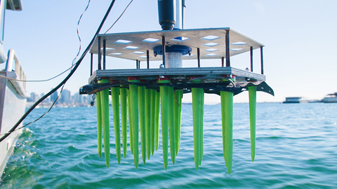 SPEARS is a NASA-developed, in-situ technology that absorbs PCBs "like a sponge" from contaminated sediment in a safe and environmentally-friendly manner without destroying aquatic habitats or re-suspending contaminated sediment. (Photo: Business Wire)