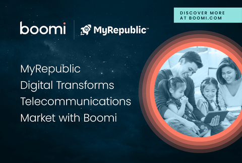 MyRepublic Digital Transforms Telecommunications Market with Boomi (Graphic: Business Wire)