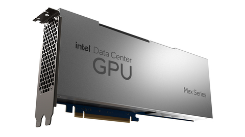 On Jan. 10, 2023, Intel introduced the Intel Data Center GPU Max Series for high performance computing and artificial intelligence. The Data Center GPU Max Series is a high-density processor, packing over 100 billion transistors into a 47-tile package with up to 128 gigabytes of high bandwidth memory. (Credit: Intel Corporation)
