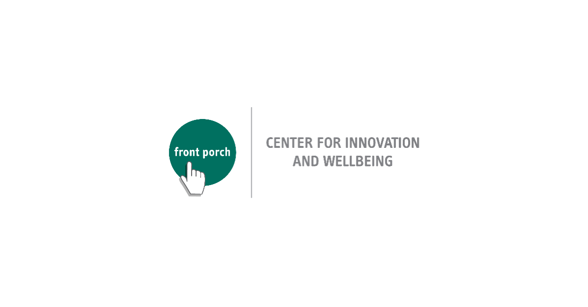 Front Porch Center for Innovation and Wellbeing Launches New Online ...
