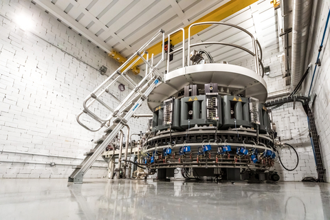 IBA Rhodotron(R) TT300-HE (High Energy) Electron Accelerator (Photo: Business Wire)
