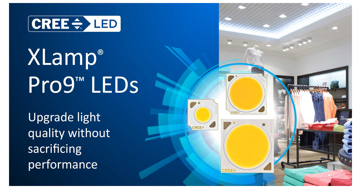 Cree Launches Industry's Highest Efficacy 90 CRI COB LEDs — LED  professional - LED Lighting Technology, Application Magazine