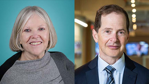 original Jane Oates and Max Stier appointed to DeVry University's Board of Trustees (Photo: Business Wire)