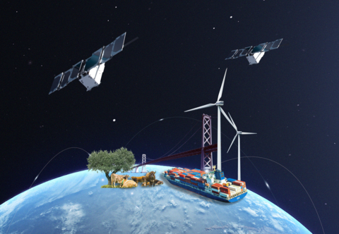 Depiction of FOSSA System’s first-generation satellites (FOSSASat-2E) launched in early 2022. Image credit: FOSSA Systems