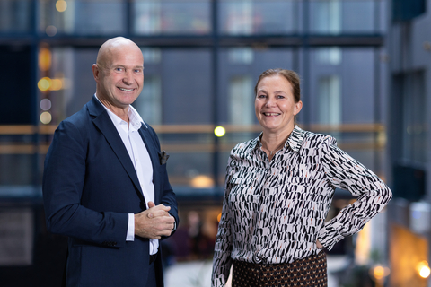 original Terje Andersen and Alexandra Bech Gjørv (Photo: Geir Mogen)