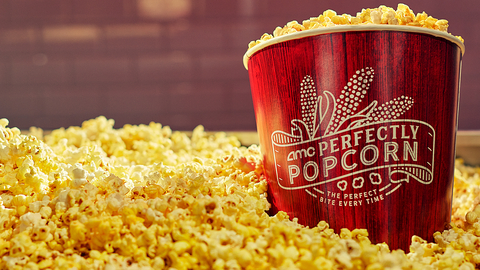 At AMC Theatres, popcorn is <percent>50%</percent> off on National Popcorn Day, Thursday, January 19, 2023 (Photo: Business Wire)