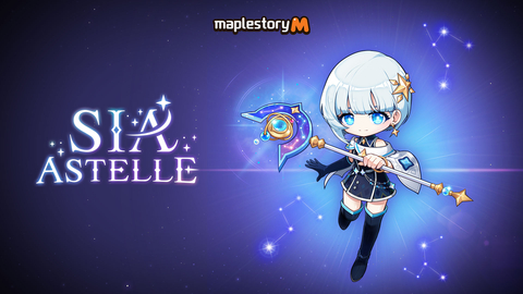 original Nexon America proudly introduces Sia Astelle, the first brand new, original character in MapleStory M. (Graphic: Business Wire)